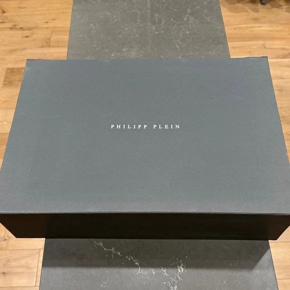 Couture Philipp Plein Bathrobe En Plein Air White Blue 100% Cotton Small Luxury - Picture 13 of 14